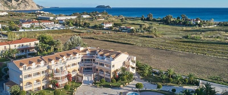 obiekt, teren hotelu