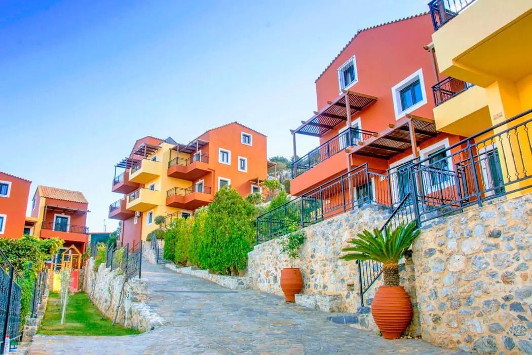 teren hotelu, obiekt