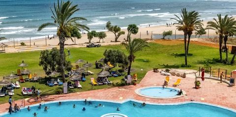 teren hotelu, basen, plaża