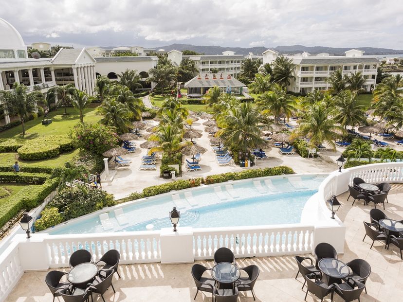 teren hotelu, basen