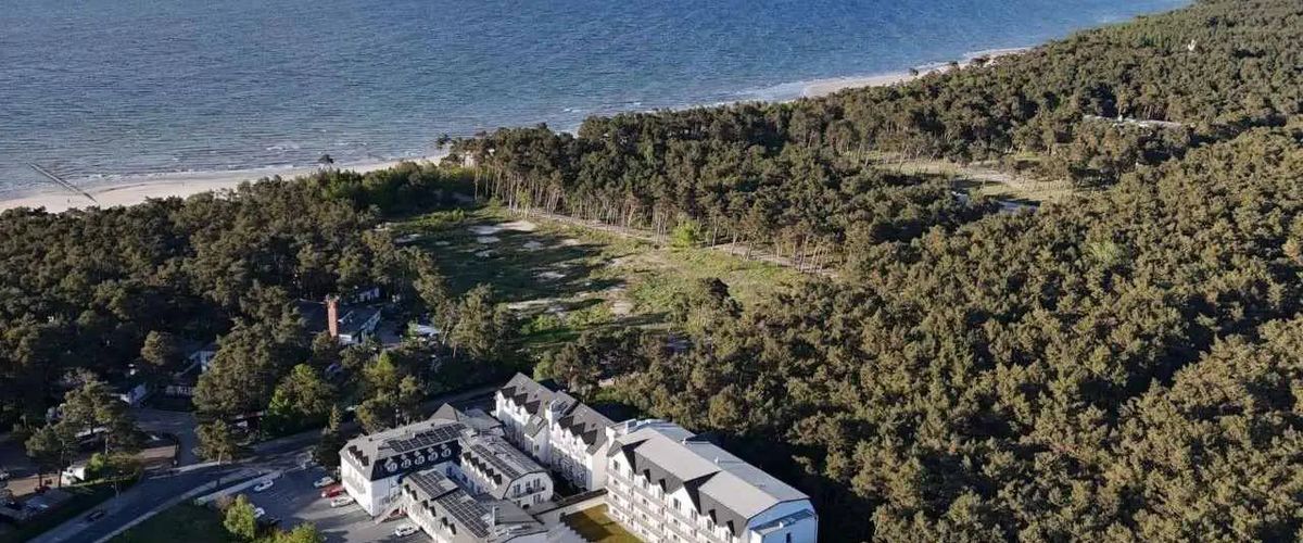 plaża, teren hotelu, obiekt