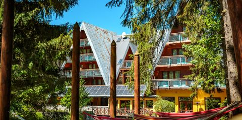 obiekt, teren hotelu