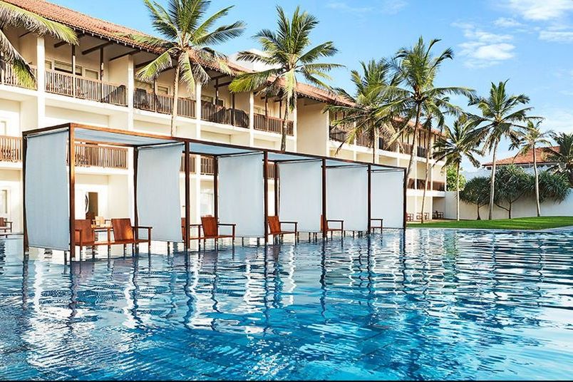 teren hotelu, basen