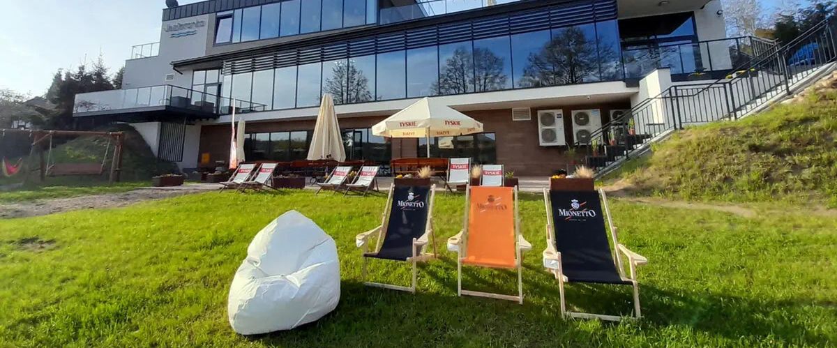 obiekt, teren hotelu