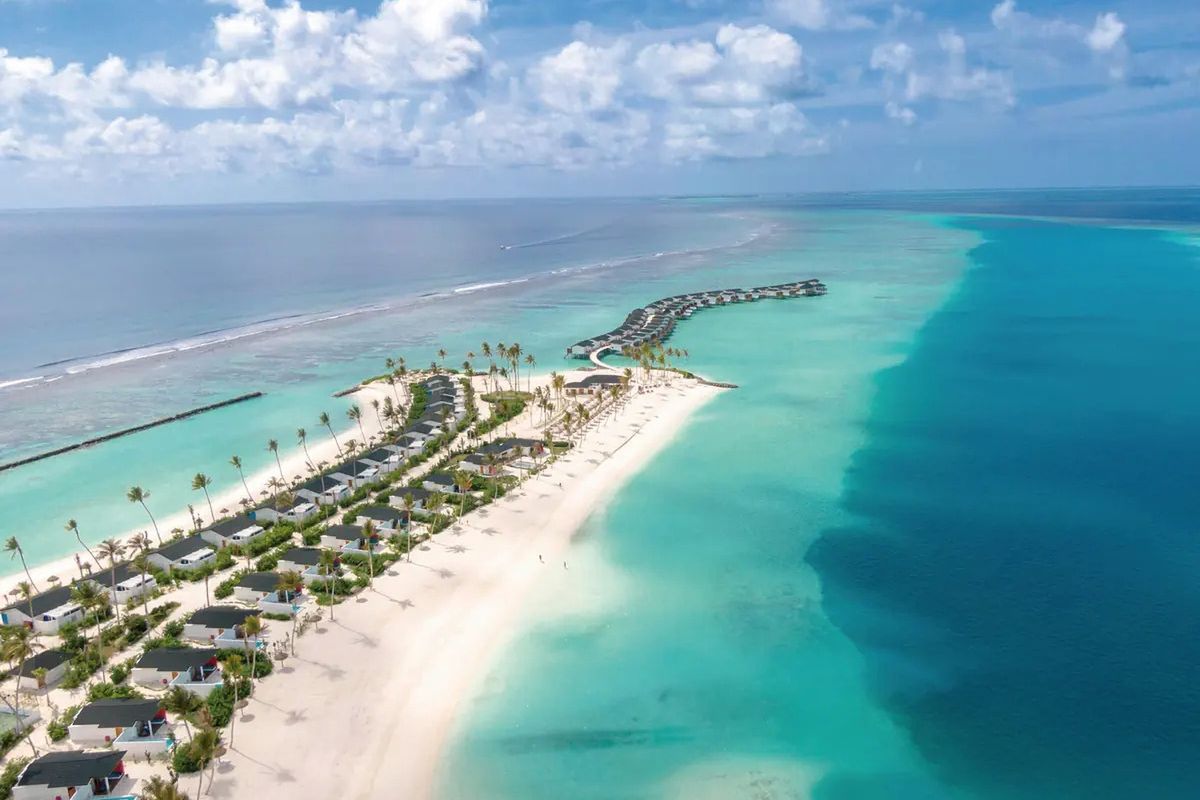 teren hotelu, plaża