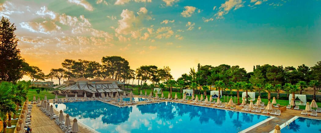 teren hotelu, basen