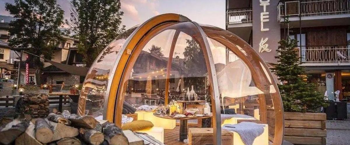 restauracja, teren hotelu, obiekt