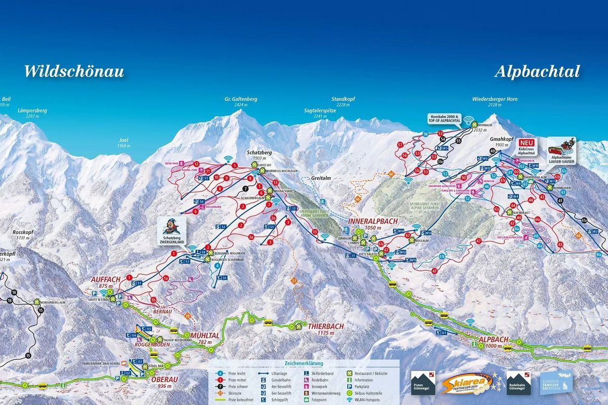 wyciągi narciarskie, góry