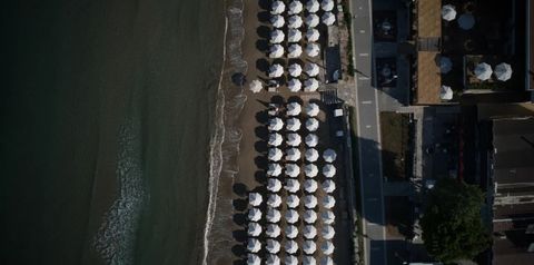 teren hotelu, plaża
