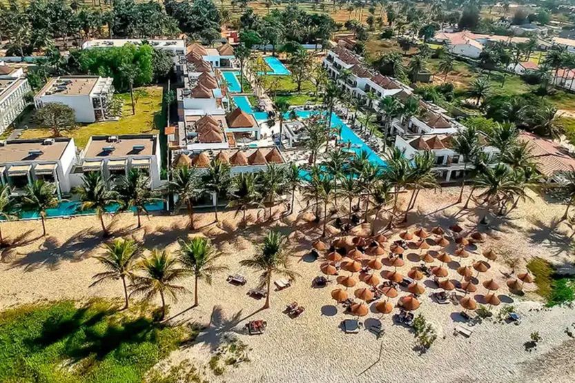 plaża, teren hotelu