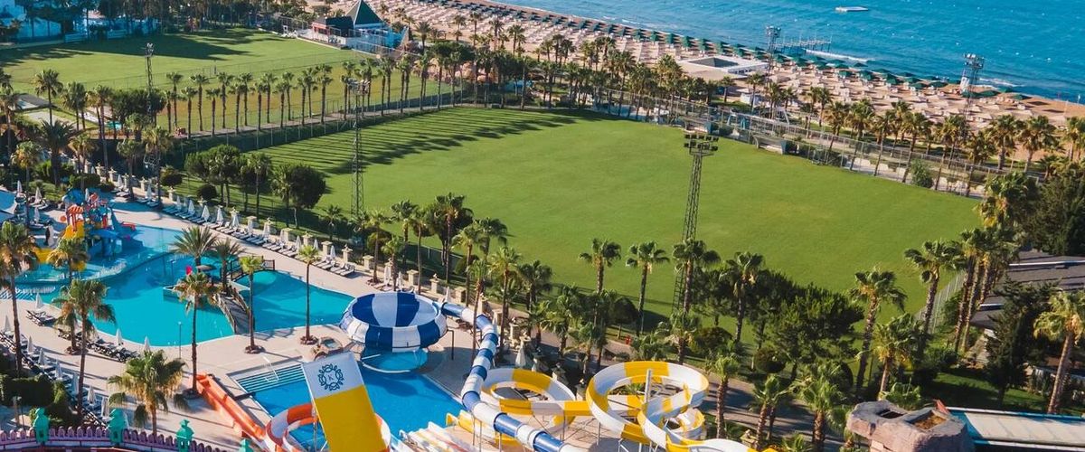 teren hotelu, aquapark, plaża