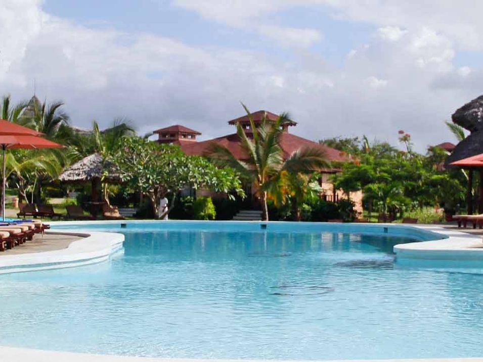 teren hotelu, basen