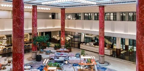 obiekt, recepcja / lobby, drink bar