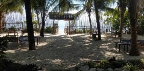 teren hotelu, plaża