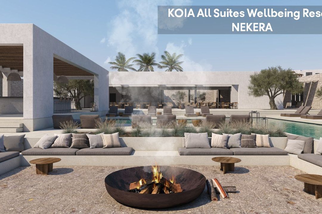 obiekt, teren hotelu, basen