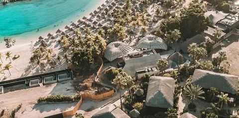 teren hotelu, plaża