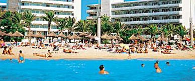 teren hotelu, obiekt, plaża