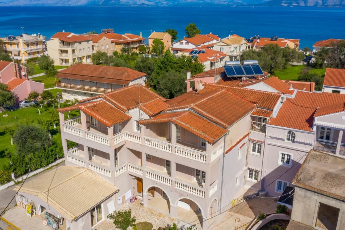 teren hotelu, obiekt