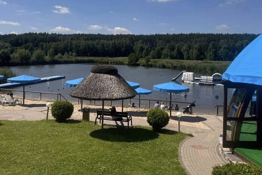 plaża, teren hotelu