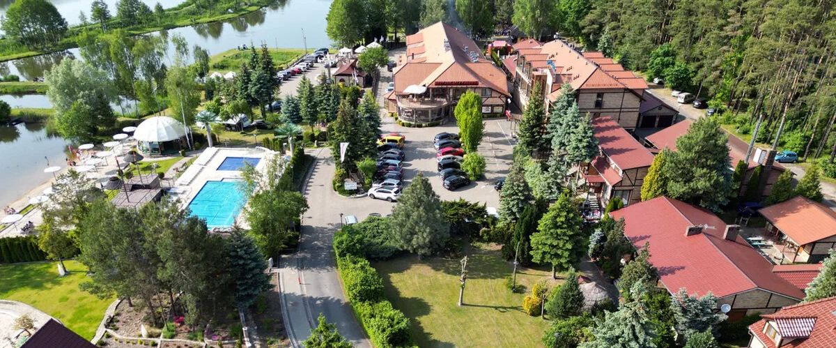 teren hotelu, obiekt