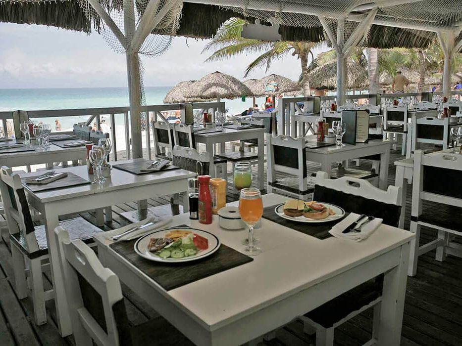 restauracja, plaża