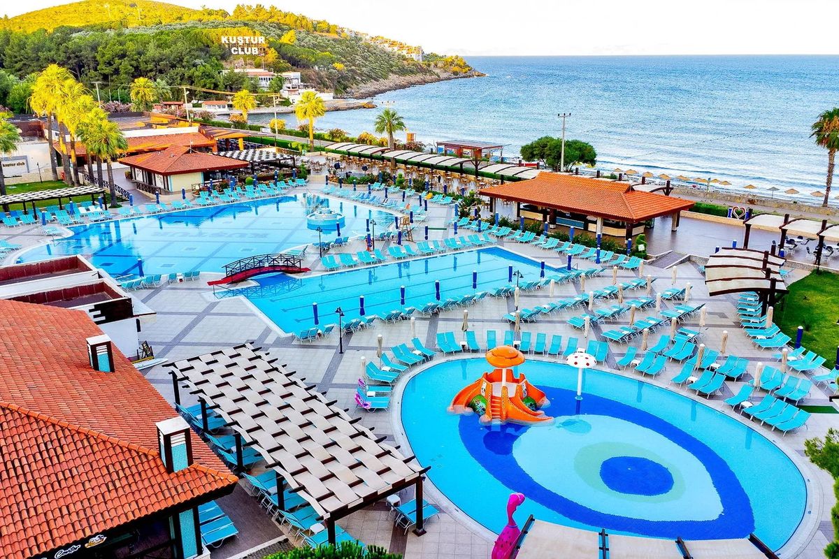 teren hotelu, basen