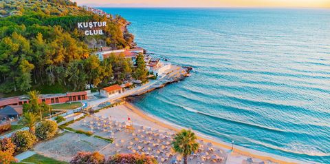teren hotelu, plaża