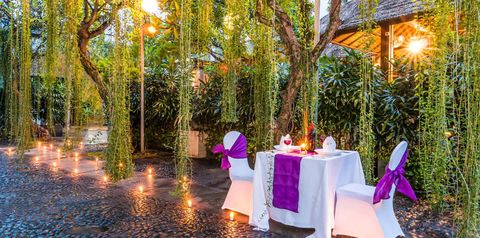 teren hotelu, restauracja