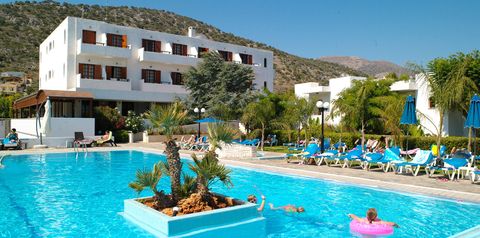 obiekt, teren hotelu, basen