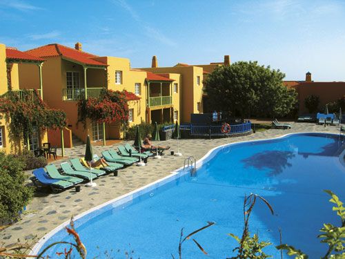 obiekt, teren hotelu, basen