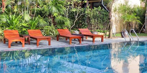 teren hotelu, basen