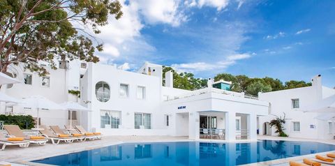 obiekt, teren hotelu, basen