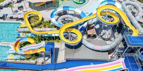 aquapark, zjeżdżalnia