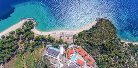 teren hotelu, plaża