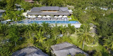 obiekt, teren hotelu, basen