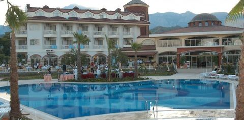 góry, obiekt, basen