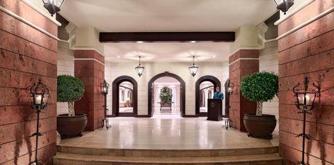 obiekt, teren hotelu