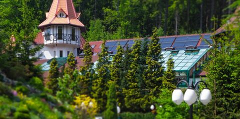 teren hotelu, obiekt