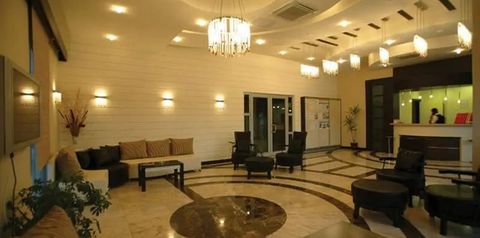 teren hotelu, recepcja / lobby