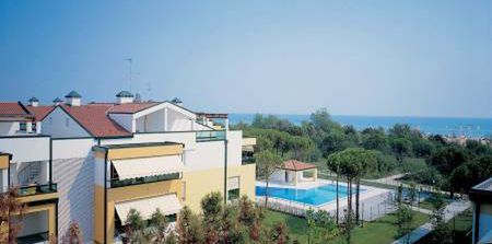 teren hotelu, basen, obiekt