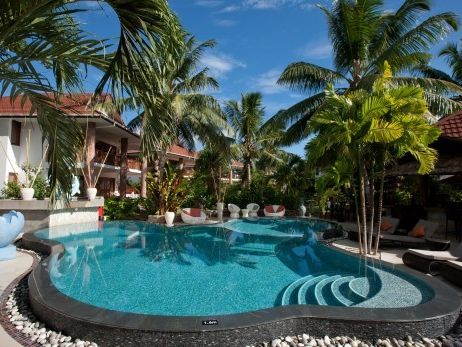 Basen w hotelu Le Duc De Praslin na wyspie Praslin