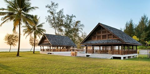 teren hotelu, plaża