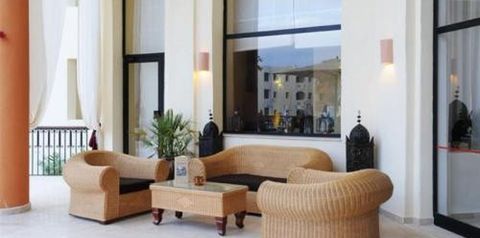 teren hotelu, obiekt