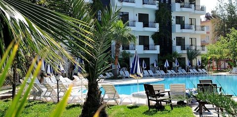 obiekt, teren hotelu, basen