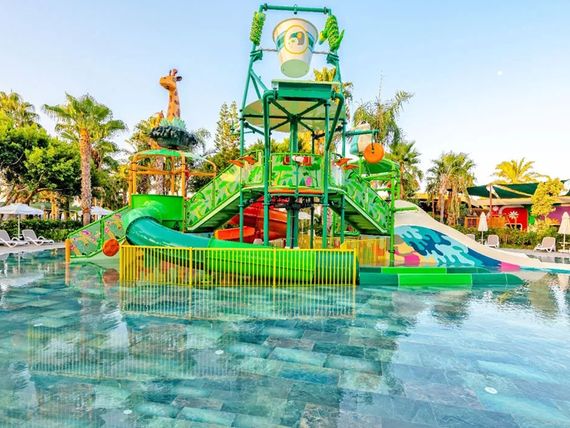 aquapark, zjeżdżalnia, dla dzieci