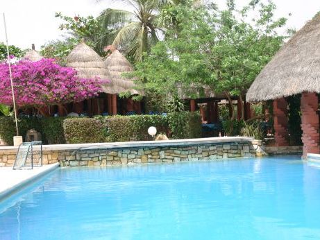 restauracja, teren hotelu, basen