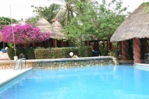 teren hotelu, basen
