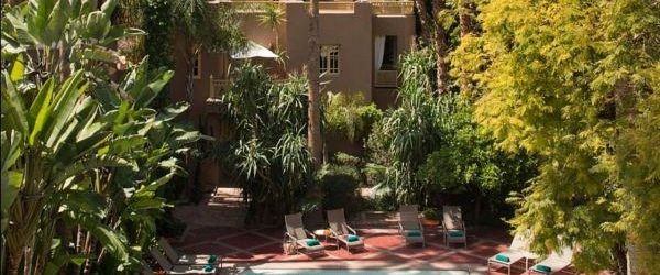 obiekt, teren hotelu, basen