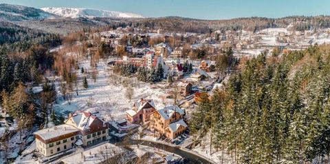 obiekt, teren hotelu, góry