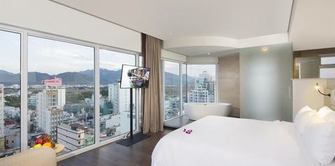 pokój, łazienka, góry